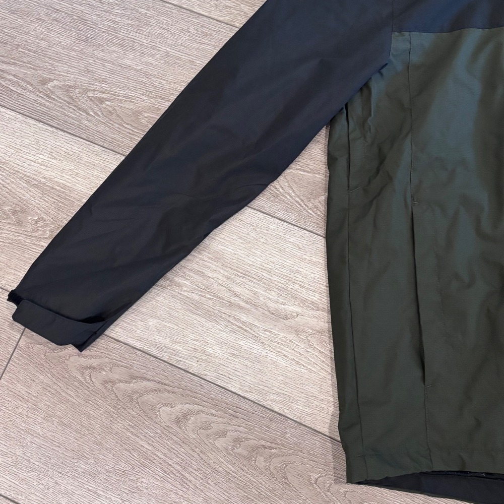 Dixxon Jacket Mens Large Green Black Hooded Windb… - image 3